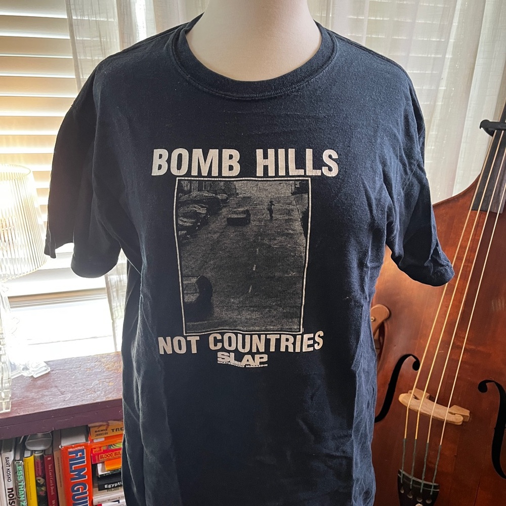 Slap Magazine Bomb Hills t shirt